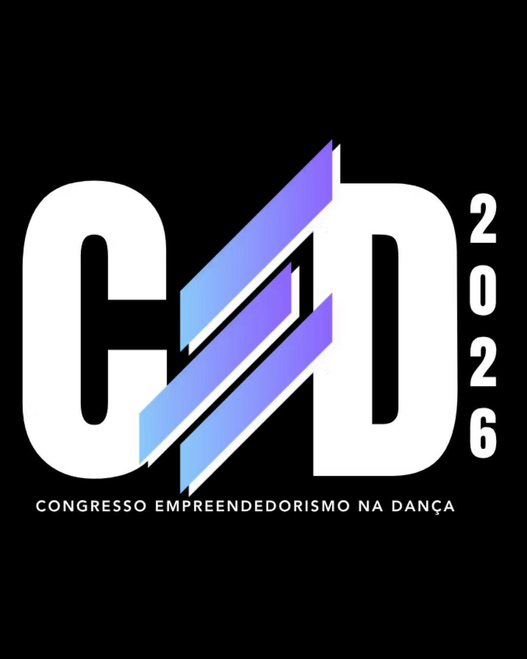 Cartaz CED 2026, Congresso de Empreendedorismo na Dança, por Nuno Baz Furtado e Alexandra Arnaut